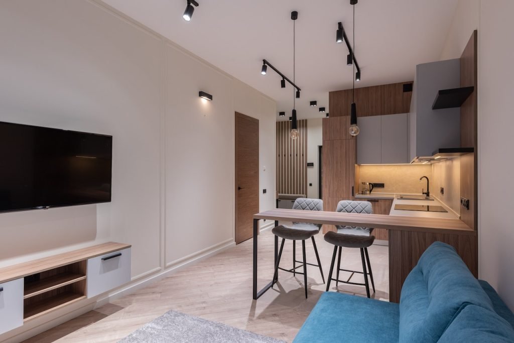 beneficios de unir cocina y salón: más espacio