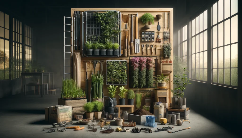Cómo construir un jardín vertical: Materiales y herramientas necesarias