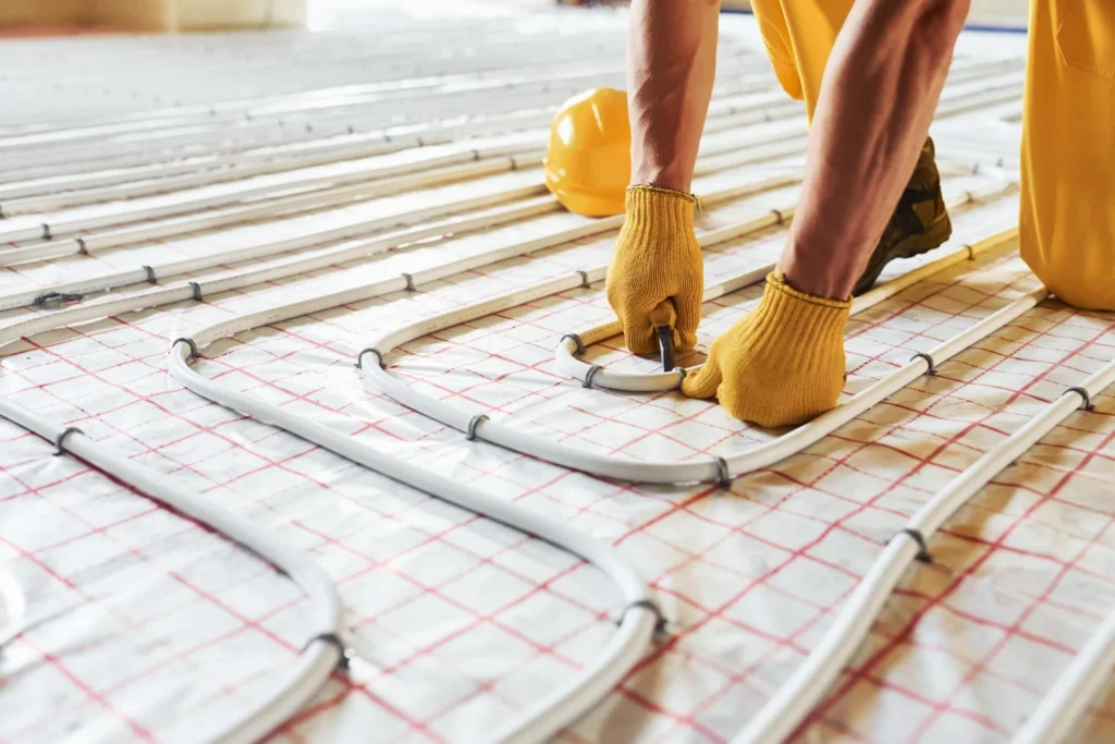 suelo radiante en cartagena con caldera de gas