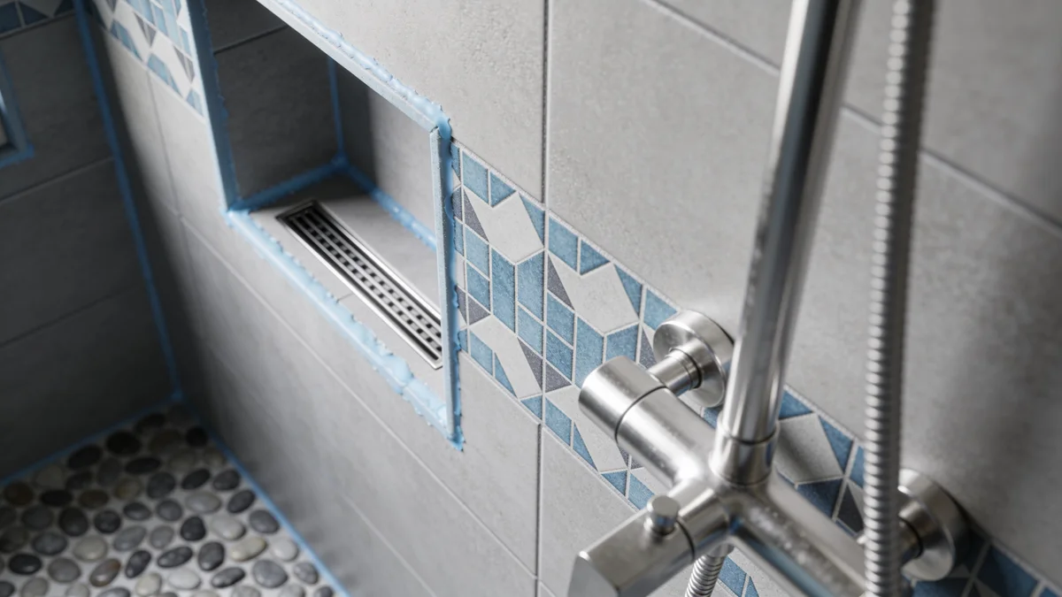 Reforma de baño con materiales resistentes a la humedad en vivienda costera