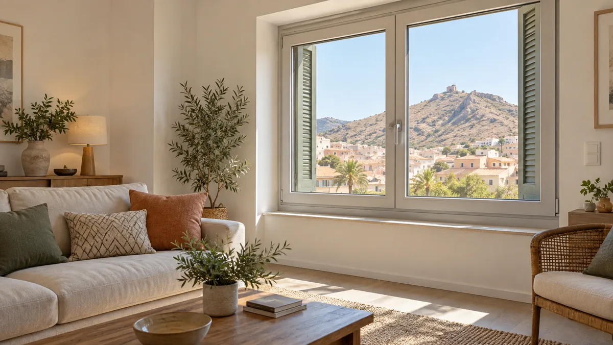 Aislamiento y ventana eficiente en vivienda de La Unión