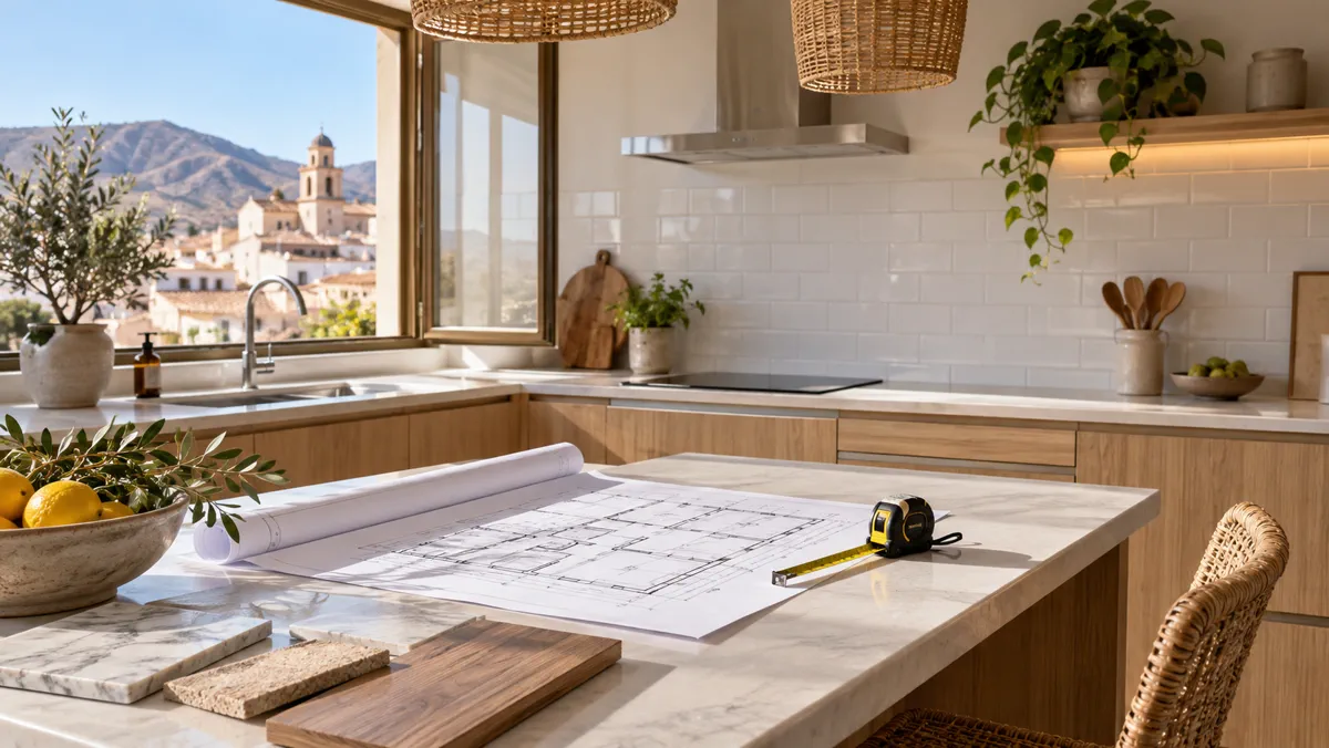 Planificación de reforma de vivienda en La Unión en cocina